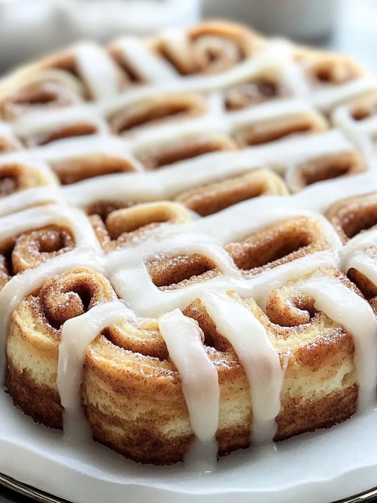 Indulge in Iced Cinnamon Roll Cake That's Irresistibly Easy 4 Iced Cinnamon Roll Cake