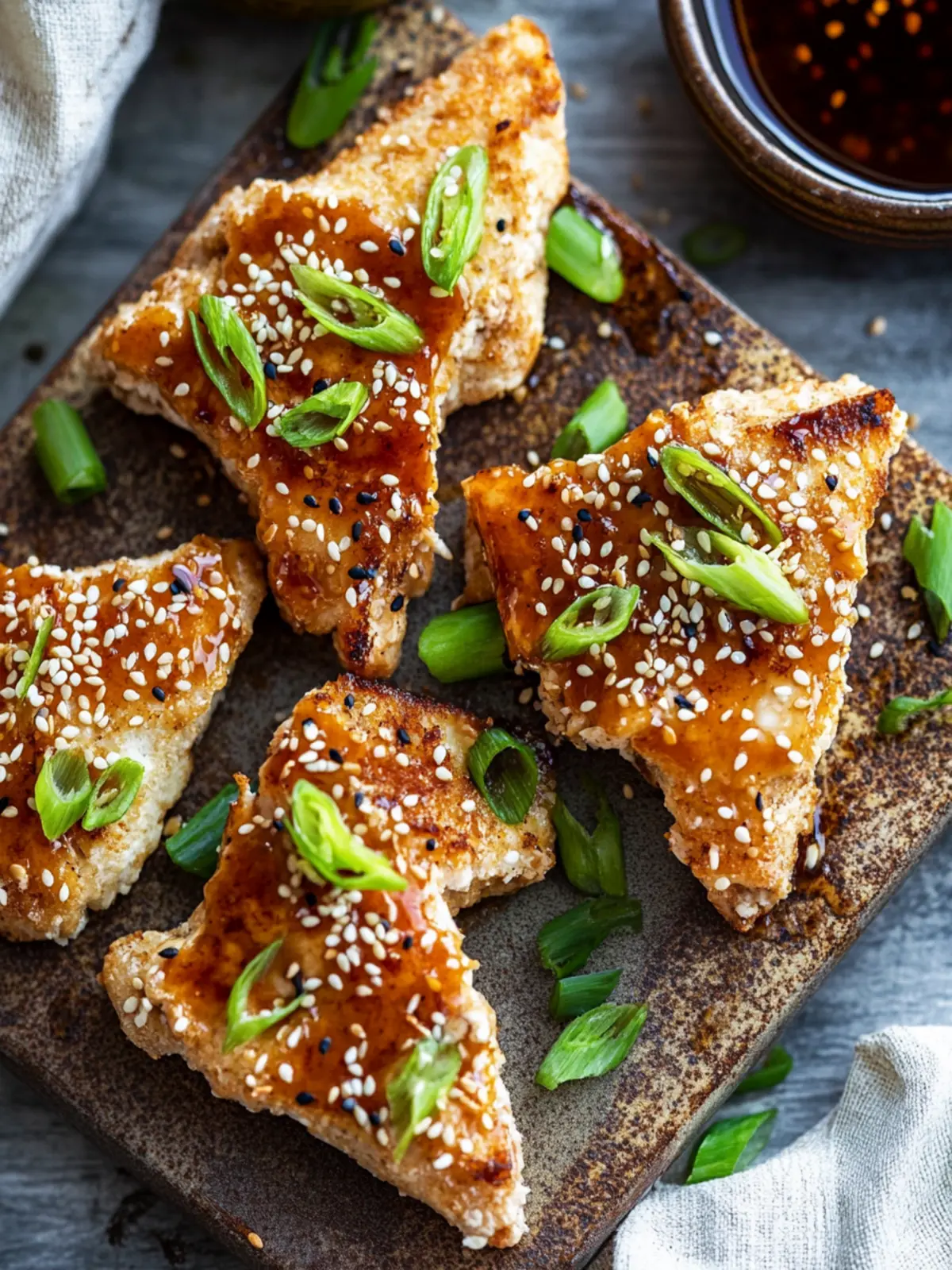 Delicious Sesame Chicken Toast for a Crispy Homemade Treat 2 Sesame Chicken Toast