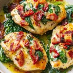 Sun-Dried Tomato, Spinach, and Bacon Chicken Bliss 2 Sun-Dried Tomato, Spinach, and Bacon Chicken