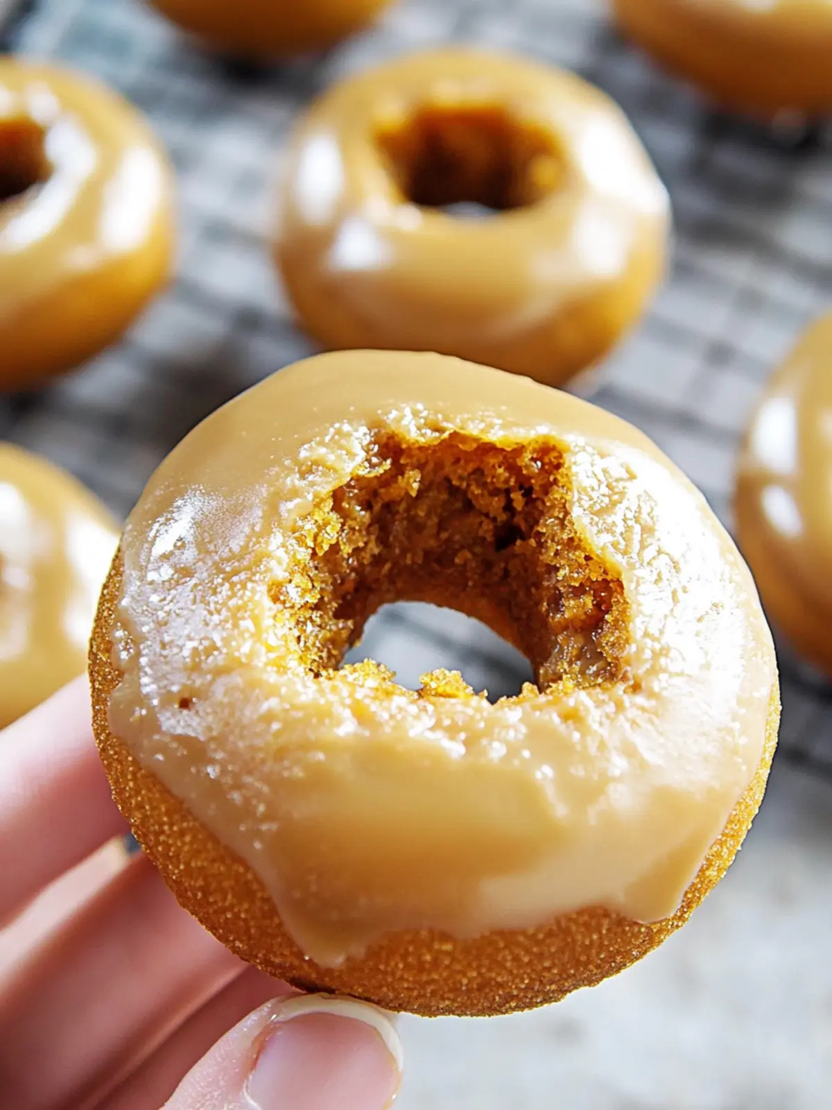 Baked Pumpkin Mochi Donuts with Simple Maple Glaze Magic 4 Baked Pumpkin Mochi Donuts with a Simple Maple Glaze