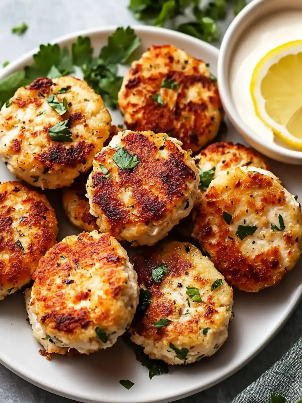 Juicy Chicken Rissoles: Easy Cheesy Patties for Dinner Delights 2 Chicken Rissoles (chicken patties!)