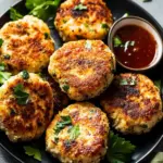 Juicy Chicken Rissoles: Easy Cheesy Patties for Dinner Delights 10 Chicken Rissoles (chicken patties!)