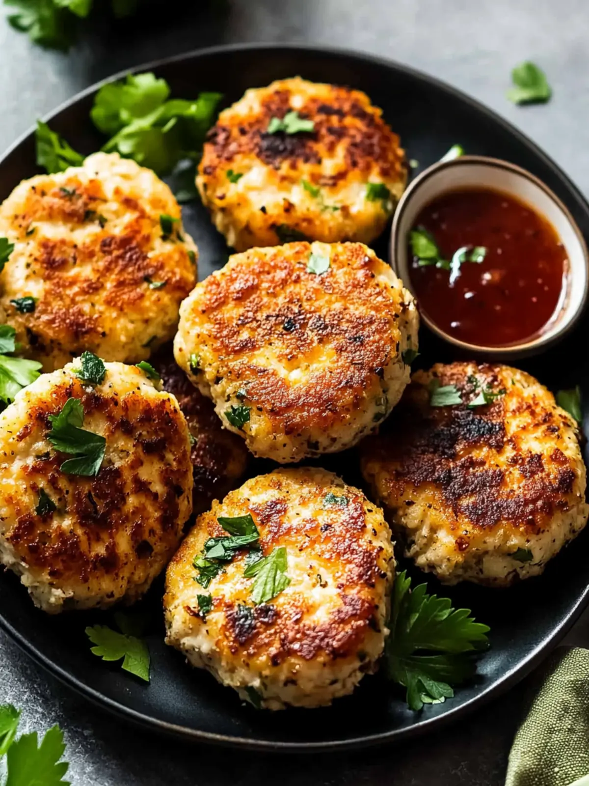 Juicy Chicken Rissoles: Easy Cheesy Patties for Dinner Delights 5 Chicken Rissoles (chicken patties!)
