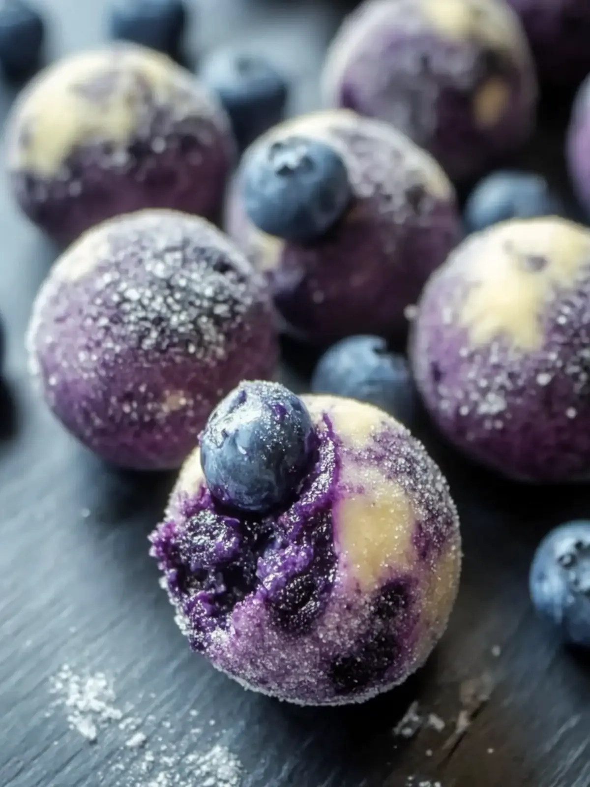 Blueberry Cheesecake Protein Bites: Healthy Indulgence Made Easy 4 Blueberry Cheesecake Protein Bites