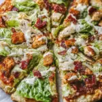 Chicken Crust Caesar Salad Pizza You’ll Crave Every Day 42 Chicken Crust Caesar Salad Pizza