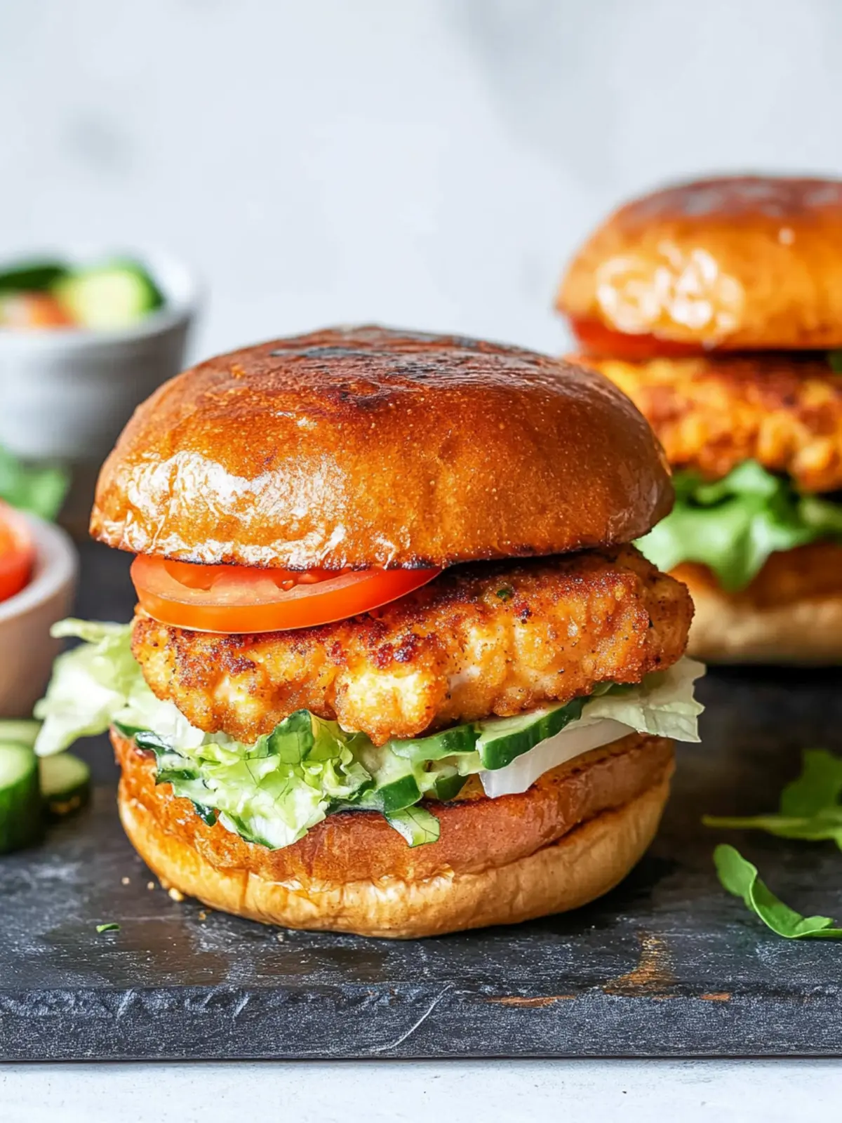 Crispy Air Fryer Chicken Burgers You'll Crave Every Weeknight 4 Crispy Air Fryer Chicken Burgers