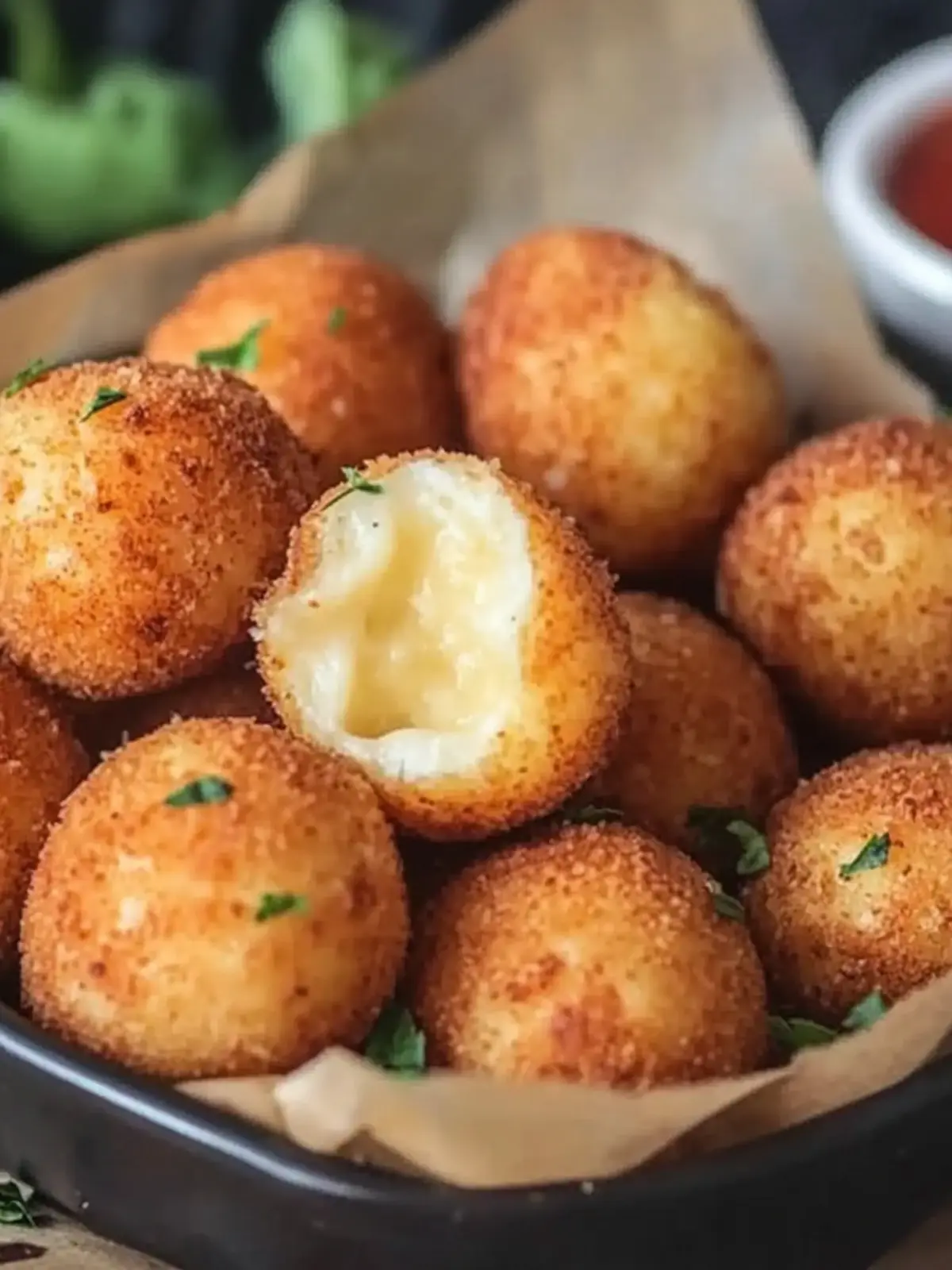 Irresistibly Crispy Potato Cheese Balls You’ll Love! 5 POTATO CHEESE BALLS