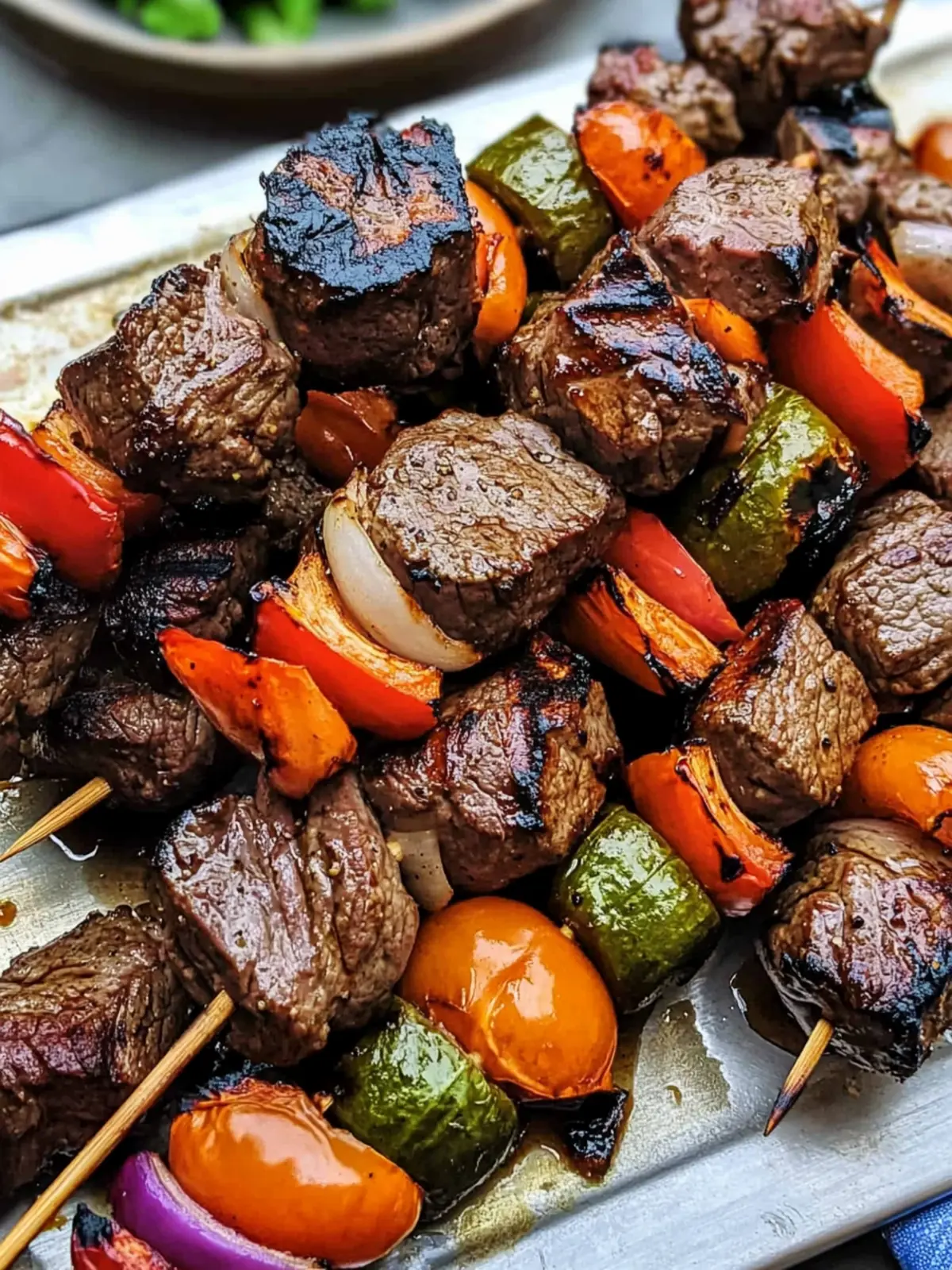 The Best Grilled Steak Kabobs with Easy & Flavorful Marinade 2 The Best Grilled Steak Kabobs (Easy Marinade Recipe)