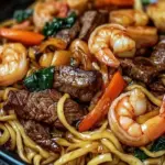 Steak & Shrimp Stir-Fried Noodles: Your New Weeknight Favorite 44 Steak & Shrimp Stir-Fried Noodles