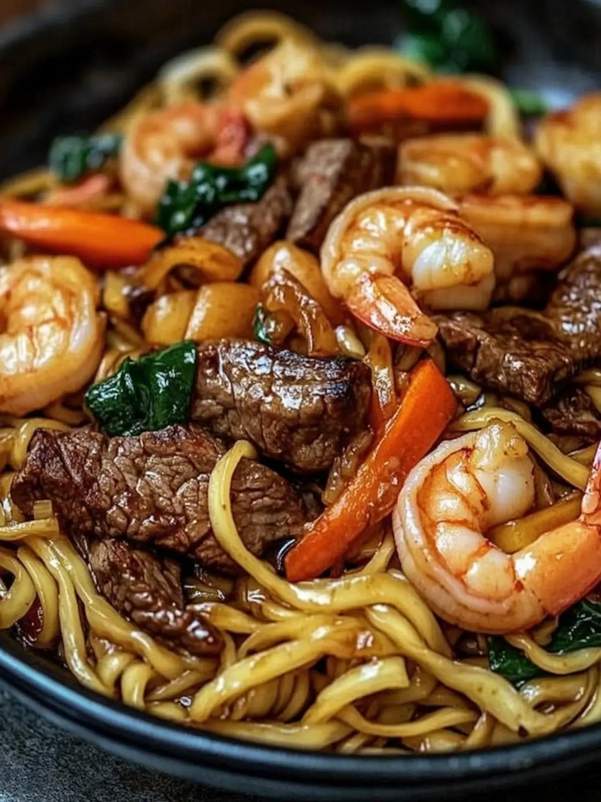 Steak & Shrimp Stir-Fried Noodles: Your New Weeknight Favorite 5 Steak & Shrimp Stir-Fried Noodles