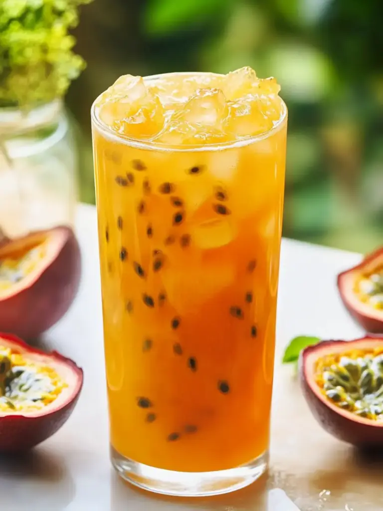Passion Fruit Iced Tea