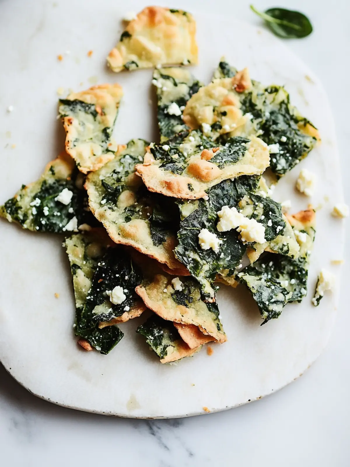 Spinach and Feta Crisps: The Ultimate Quick Snack Delight 5 Spinach and Feta Crisps