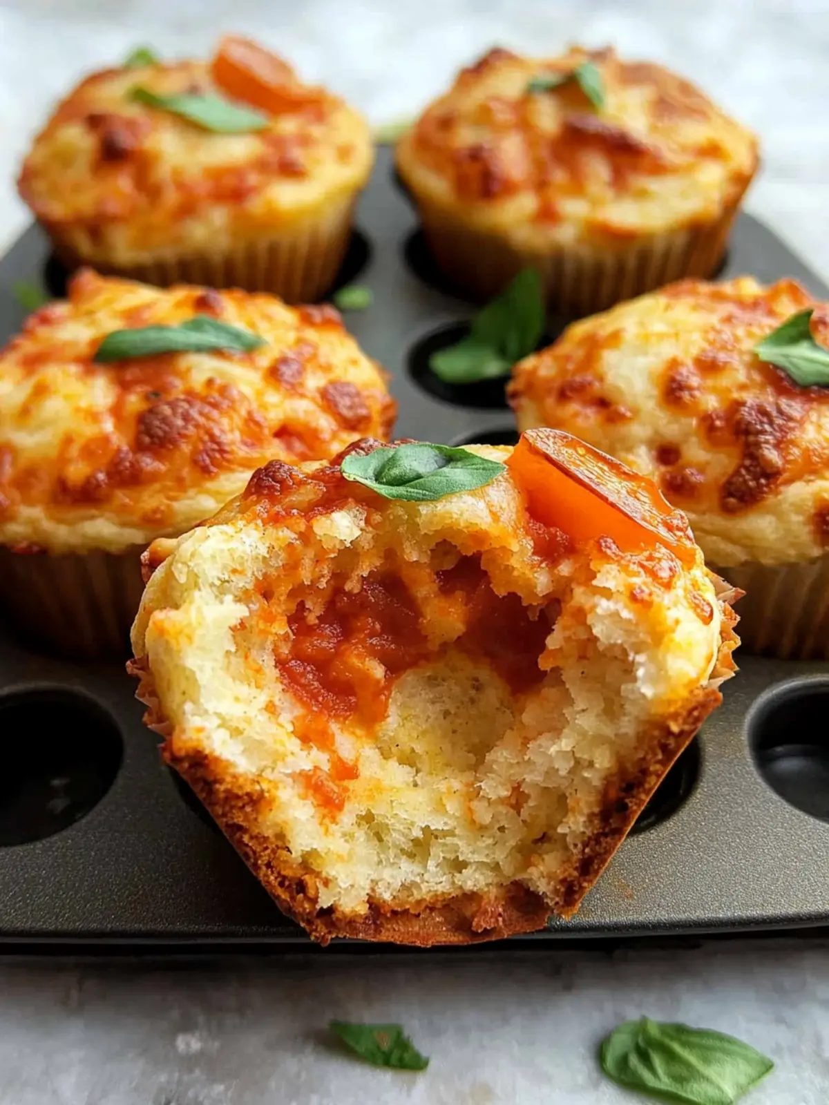 Healthy & Easy Pizza Muffins that Kids Will Love 4 Healthy & Easy Pizza Muffins