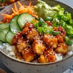 Sweet and Spicy Hot Honey Chicken Bowls for Easy Meal Prep 6 Hot Honey Chicken Bowls