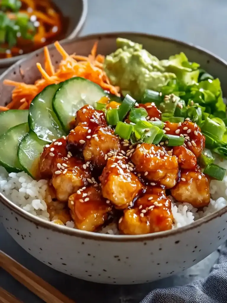 Hot Honey Chicken Bowls