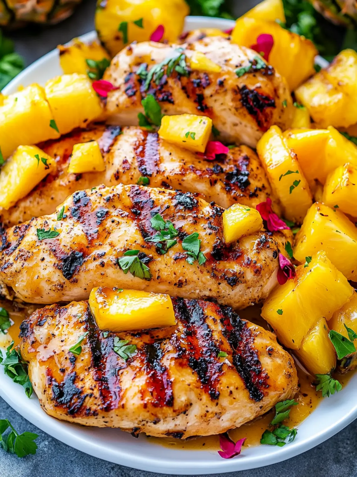 Grilled Mango Pineapple Chicken for a Tropical Summer Feast 4 Grilled Mango Pineapple Chicken