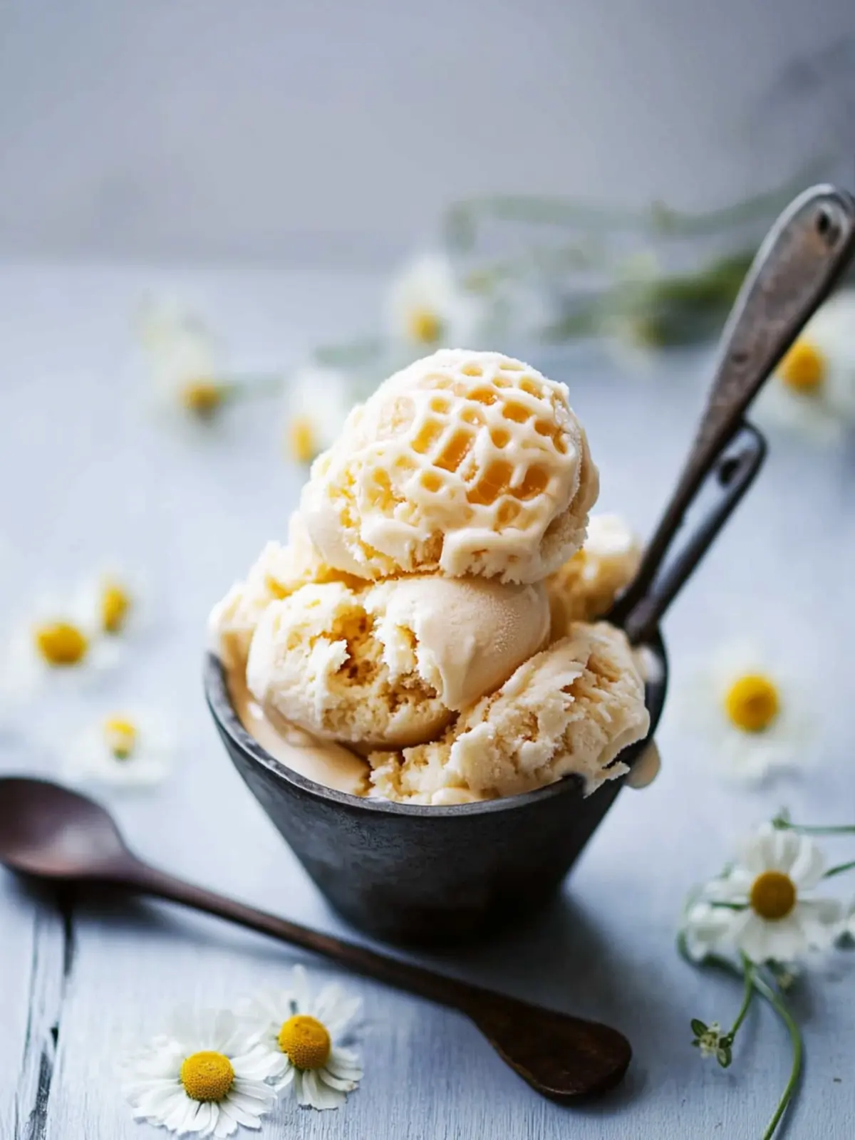 Chamomile Honeycomb Ice Cream – A Floral Delight to Savor 4 Chamomile Honeycomb Ice Cream