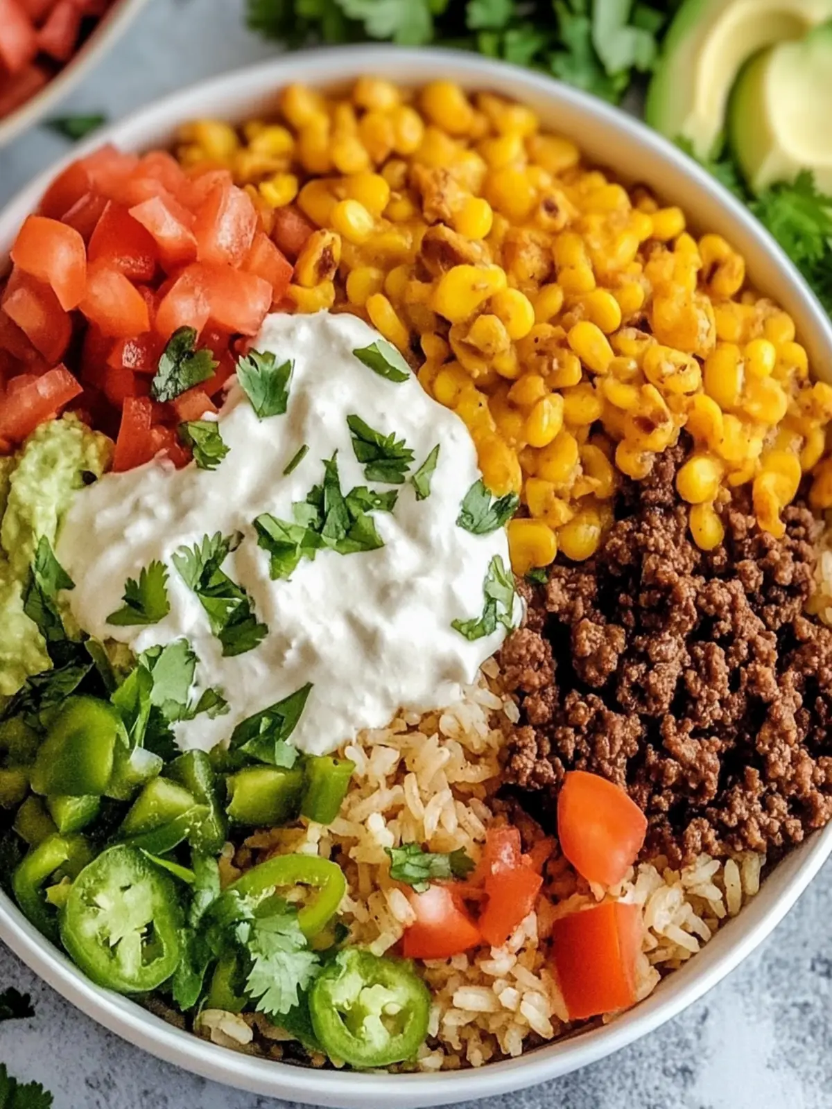 Ground Beef Taco Rice Bowl Recipe for Cozy Weeknight Dinners 4 Ground Beef Taco Rice Bowl Recipe