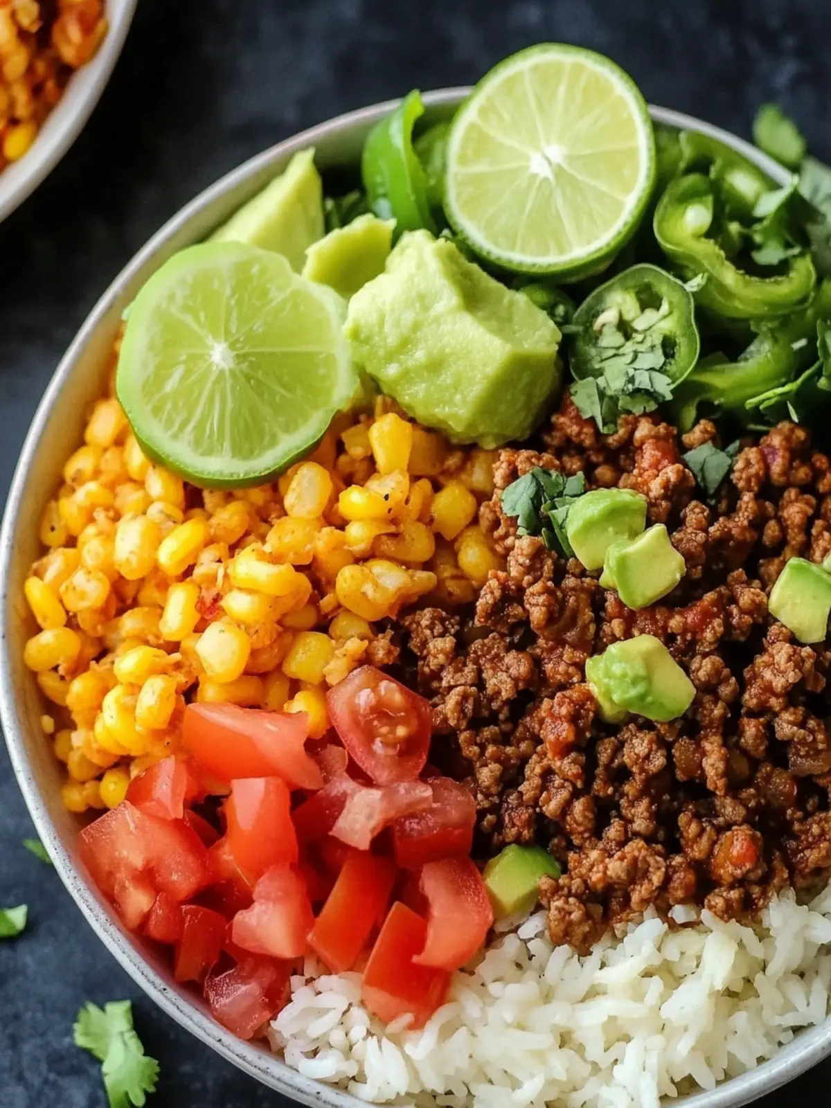 Ground Beef Taco Rice Bowl Recipe for Cozy Weeknight Dinners 3 Ground Beef Taco Rice Bowl Recipe