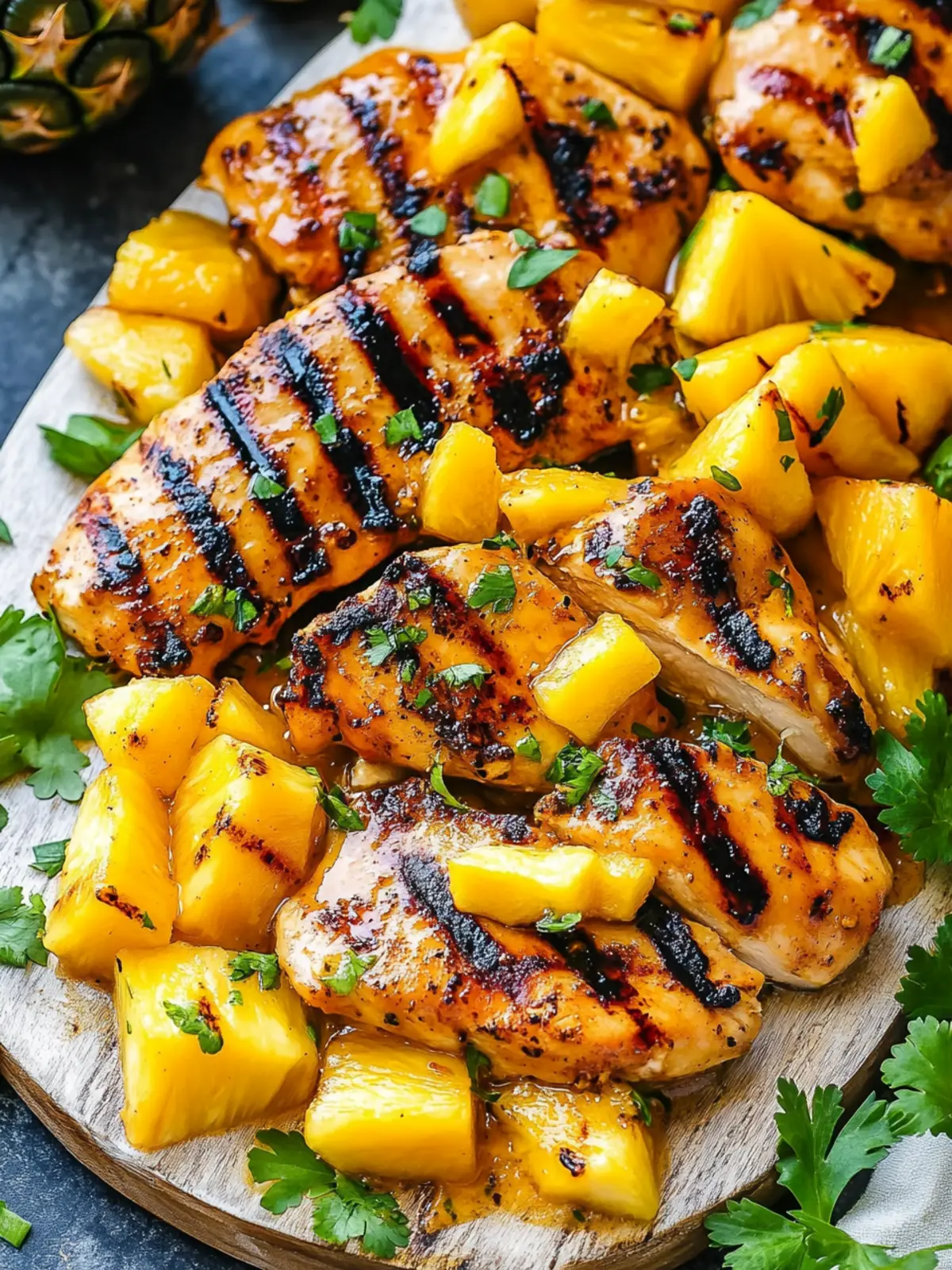 Grilled Mango Pineapple Chicken for a Tropical Summer Feast 2 Grilled Mango Pineapple Chicken