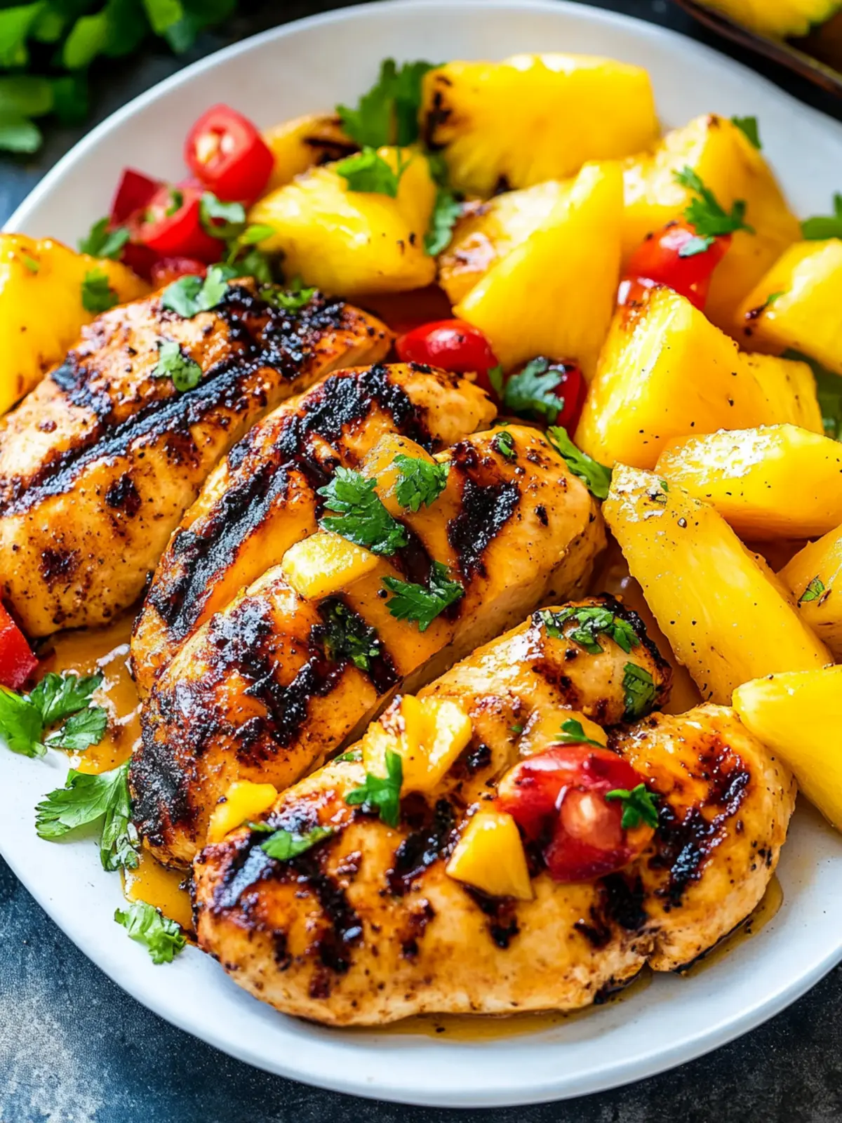 Grilled Mango Pineapple Chicken for a Tropical Summer Feast 3 Grilled Mango Pineapple Chicken